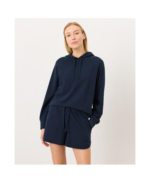 パクト レディース アウター パーカー・スウェット ニット Pact Women's CloudKnit Hoodie Navy blue ネイビー｜ReVida 店