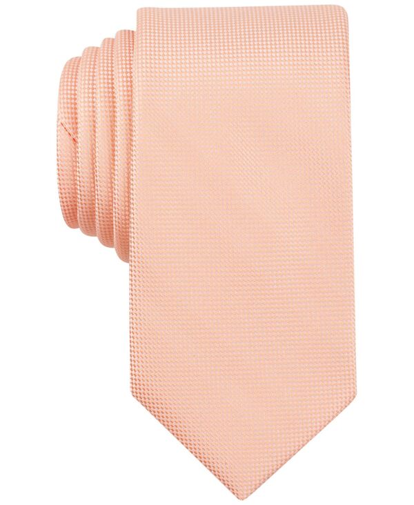 ペリーエリス メンズ アクセサリー ネクタイ オックスフォード Perry Ellis Men's Oxford Solid Tie Tangerine タンジェリン