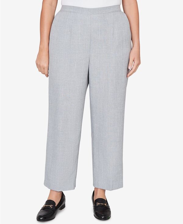 アルフレッド ダナー レディース ボトムス カジュアルパンツ プラスサイズ Alfredunner Plusize Al Fresco Tailored Flat Front Short Length Pants Mother of Pearl パール
