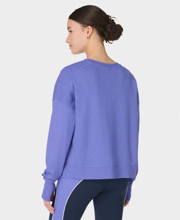 スウェッティベティ レディース アウター パーカー・スウェット シャツ クロップド Sweaty Betty Women's After Class Cropped Sweatshirt Purple パープル
