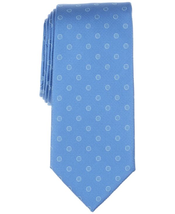 ペリーエリス メンズ アクセサリー ネクタイ Perry Ellis Portfolio Men's Judkins Dotie Blue ブルー|ReVida 店