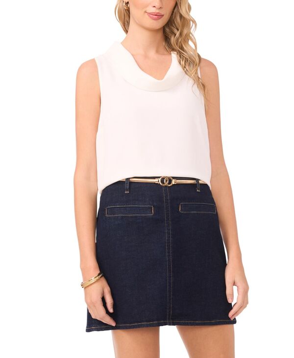 ヴィンスカムート レディース トップス シャツ Vince Camuto Women's Cowl Neck Top New Ivory アイボリー