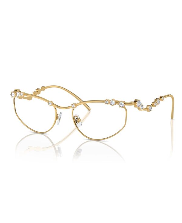 スワロフスキー レディース 佩び物 サングラス・アイウェア Swarovski Women\u0027s EyeglassesK1015 Gold ゴールド