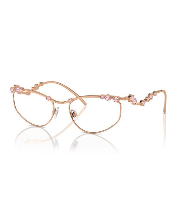 スワロフスキー レディース 佩び物 サングラス・アイウェア Swarovski Women\u0027s EyeglassesK1015 Rose Gold ゴールド