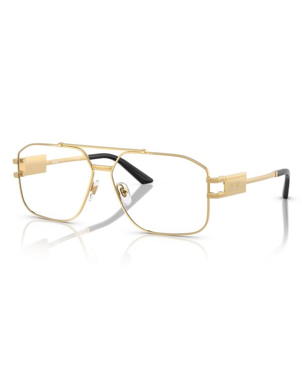 ヴェルサーチ メンズ 添え物 サングラス・アイウェア Versace Men\u0027s Eyeglasses VE1302 Gold ゴールド