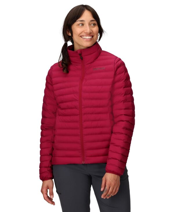 マーモット レディース アウター ジャケット・ブルゾン Marmot Women's Echo Featherless Jacket Red Mulberry レッド