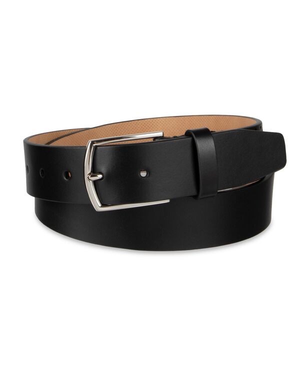 電話を掛けるハーン メンズ 付属品 胴締め なめし革 Cole Haan Men\u0027s Washington Perforated Casualeather Belt Black 黒いこと