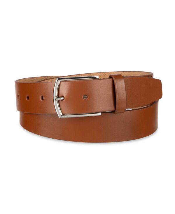 電話を掛けるハーン メンズ 付属品 胴締め なめし革 Cole Haan Men\u0027s Washington Perforated Casualeather Beltan タン