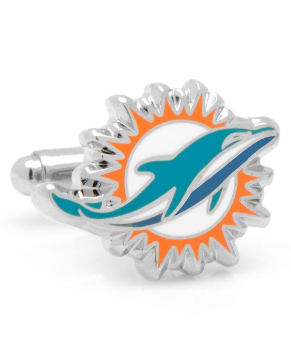 カフリンクス メンズ アクセサリー カフスボタン Cufflinks Inc. Miami Dolphins Cufflinks Turquoise ターコイズ
