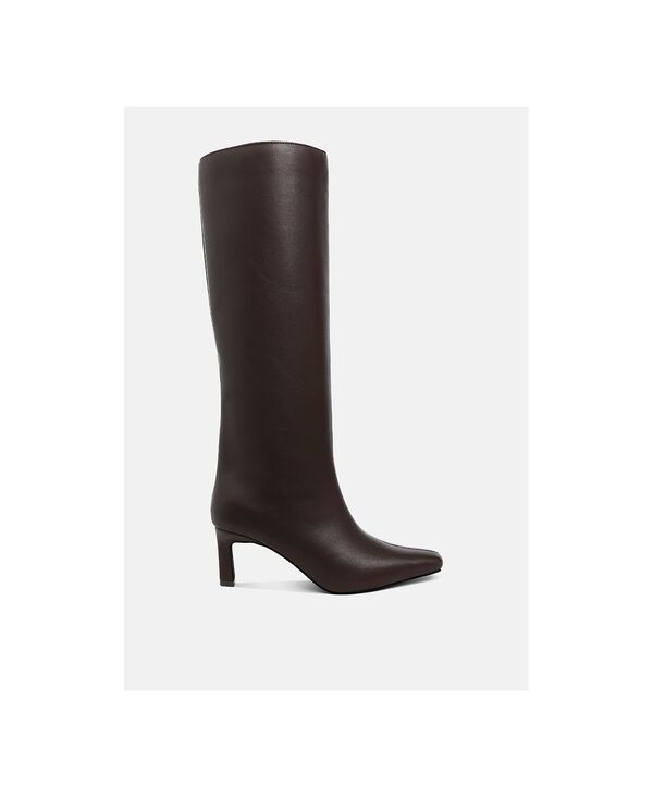 ロンドンラグ レディース シューズ ブーツ・レインブーツ ヒール London Rag Womensyringa Kitten Heelong Boots Beige/khaki カーキ