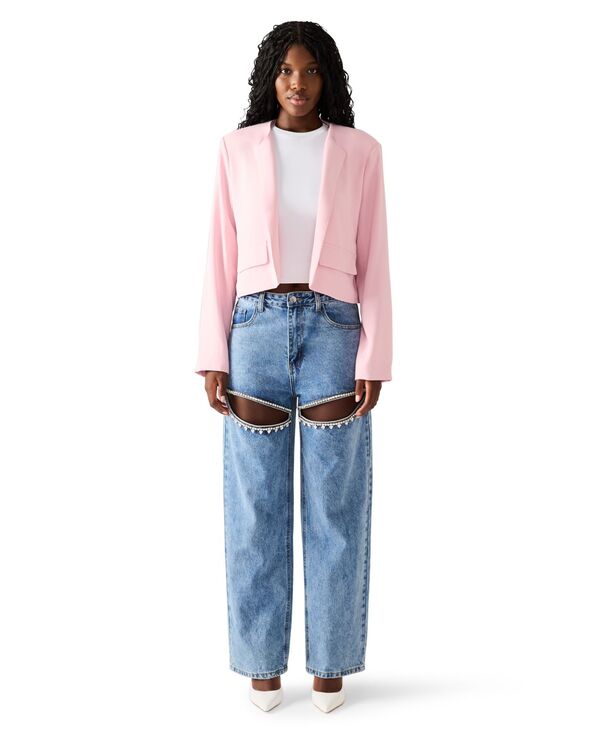 スティーブ マデン レディース アウター ジャケット・ブルゾン ブレザー Steve Madden Women'serenea Blazer Pink Nectar ピンク