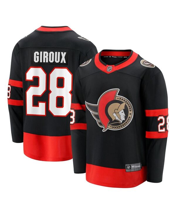 ファナティクス メンズ トップス シャツ ジャージー Fanatics Men's Claude Giroux Black Ottawa Senators Home Premier Breakaway Player Jersey Black ブラック｜ReVida 店