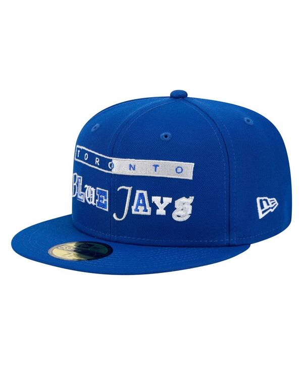 ニューエラ メンズ アクセサリー 帽子 New Era Men's Royal Toronto Blue Jays Ransom 59FIFTY Fitted Hat Royal ブルー
