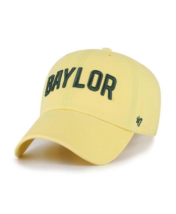 47 ブランド メンズ アクセサリー 帽子 '47 Brand Men's Maize Baylor Bears Clean Up Adjustable Hat Maize