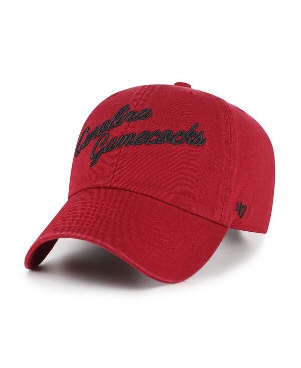 47 ブランド メンズ アクセサリー 帽子 '47 Brand Men's Garnet South Carolina Gamecocks Vault Clean Up Adjustable Hat Garnet