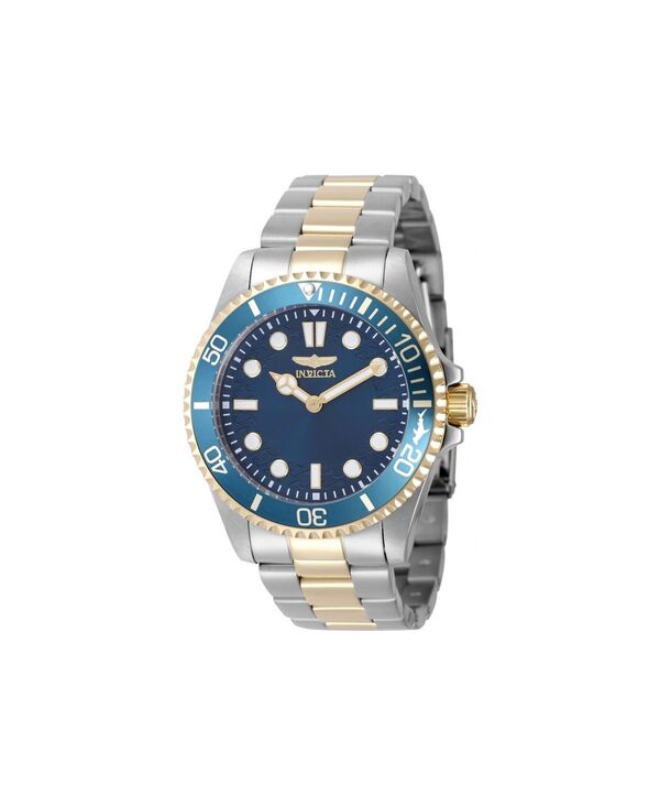 インビクタ メンズ アクセサリー 腕時計 Invicta Men's 49696 Pro Diver Quartz PC20S Brass Dial Watch Gold steel ゴールド