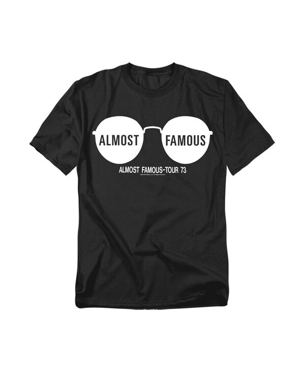 オールモストフェイマス メンズ トップス Tシャツ ロゴ グラフィック Almost Famous Men's Logo Graphic T-Shirt Black ブラック