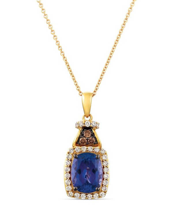 ル ヴァン レディース アクセサリー ネックレス・チョーカー・ペンダントトップ レース Le Vian Blueberry Tanzanite (2 ct.w.) & Diamond (1/3 ct.w.) 18\
