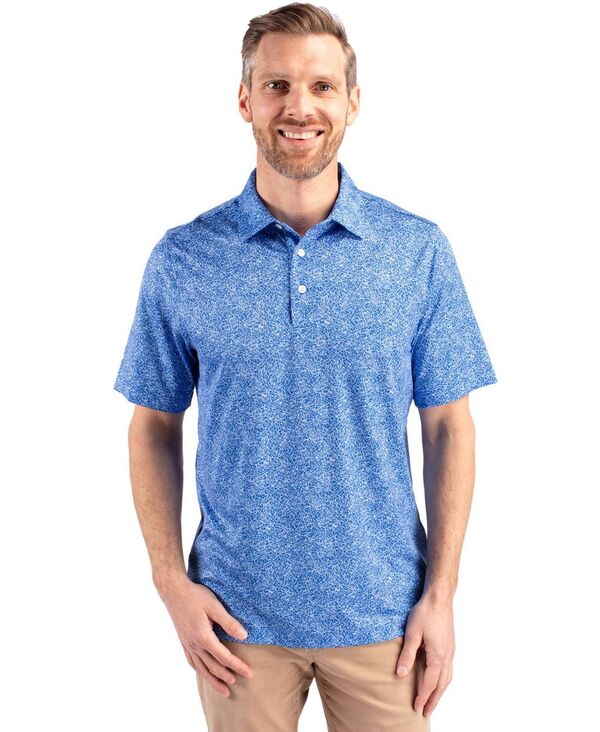 カッターアンドバック メンズ トップス ポロシャツ プリント Cutter & Buck Men's Pike Constellation Print Stretch Polo Chelan｜ReVida 店 17,486円