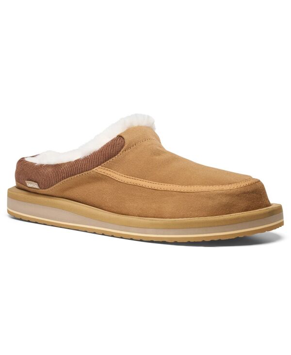 サヌーク メンズ シューズ スリッポン・ローファー Sanuk Men's Donny Cozy Slip-On Clog Slippers Brown ブラウン 23,980円