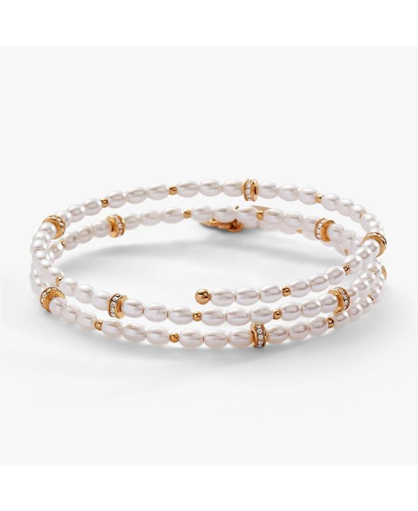 アレックスアンドアニ レディース アクセサリー ブレスレット・バングル・アンクレット Alex and Ani Rice Pearl Wrap Bracelet No Color パール