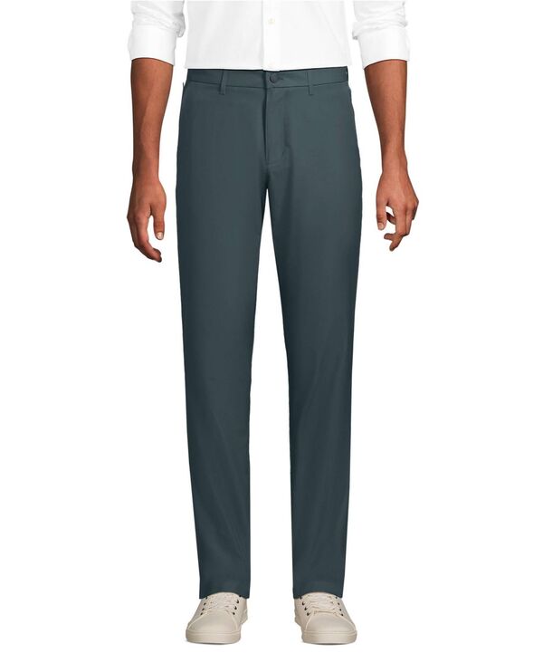 ランズエンド メンズ ボトムス カジュアルパンツ スリムフィット Lands' End Men'slim Fit Performance Pant Weathervane