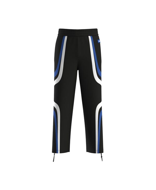 ヒューゴボス メンズ ボトムス 心地よいズボン下 スウェットパンツ Hugo Boss Men\u0027s Nalotron Straight-Fit Sweatpants Black 黒いこと