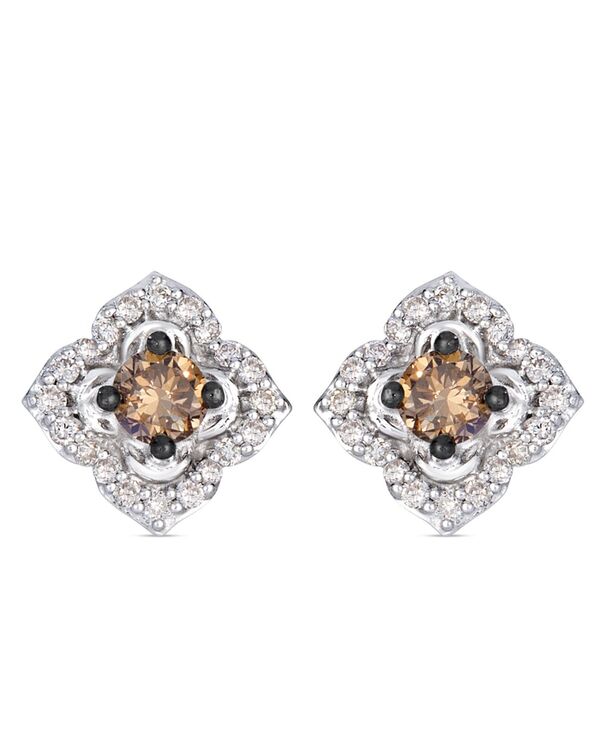 ル ヴァン レディース アクセサリー ピアス・イヤリング Le Vian Chocolate Diamond (1/4 ct.w.) & Nude Diamond (1/4 ct.w.) Earrings in 14k Vanilla White Gold ホワイト