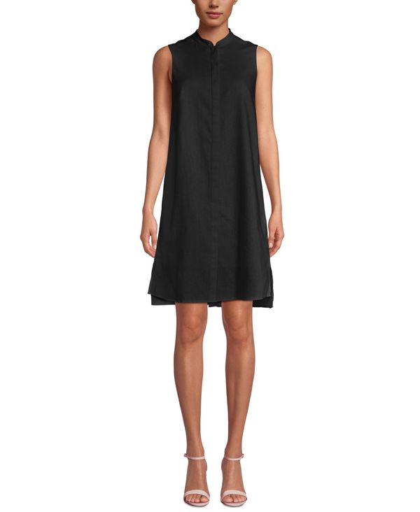 送料無料 ワンピース レディース トップス サイズ交換無料 ワンピース レディース レディース Stand Collar アンクライン ワンピース アンクライン Stand Collar Anne Black トップス Shirtdress Anne Black Revida 店