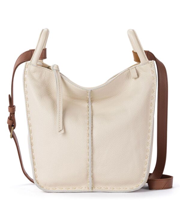 ザサック レディース バッグ レザー The Sak Los Feliz Leather Small Crossbody Bag Stone ストーン