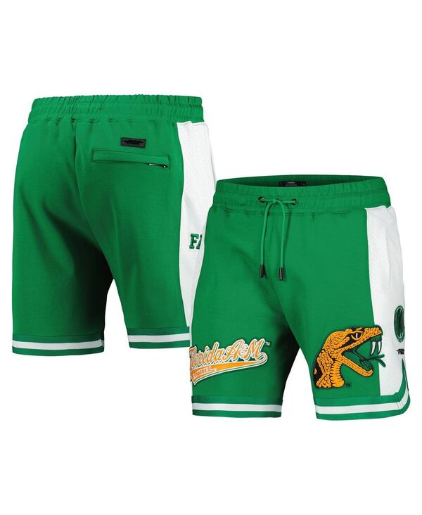 プロスタンダード メンズ ボトムス ハーフパンツ・ショーツ ショートパンツ Pro Standard Men's Green Florida&M Rattlerscriptail DK 2.0 Shorts Green グリーン