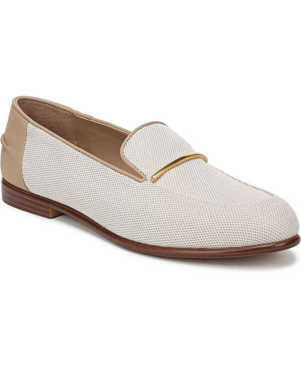 フランコサルト レディース シューズ スリッポン・ローファー Franco Sarto Women's Mirabelle Almond Toe Loafers Natural Beige Fabric ベージュ