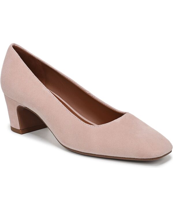 フランコサルト レディース シューズ パンプス Franco Sarto Women\u0027salino Square Toe Pumps Ballet Pink Suede サクラ色 靴-パンプス-レディース靴