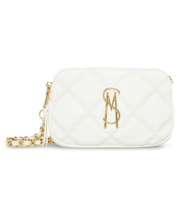 スティーブ マデン レディース 御徒面子 キルティング Steve Madden Bdaisy Quilted Crossbody Bag White 白いこと