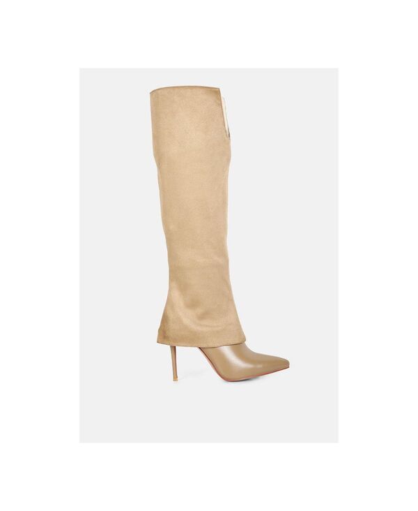 ロンドンラグ レディース シューズ ブーツ・レインブーツ London Rag fifido knee bootaupe トープ