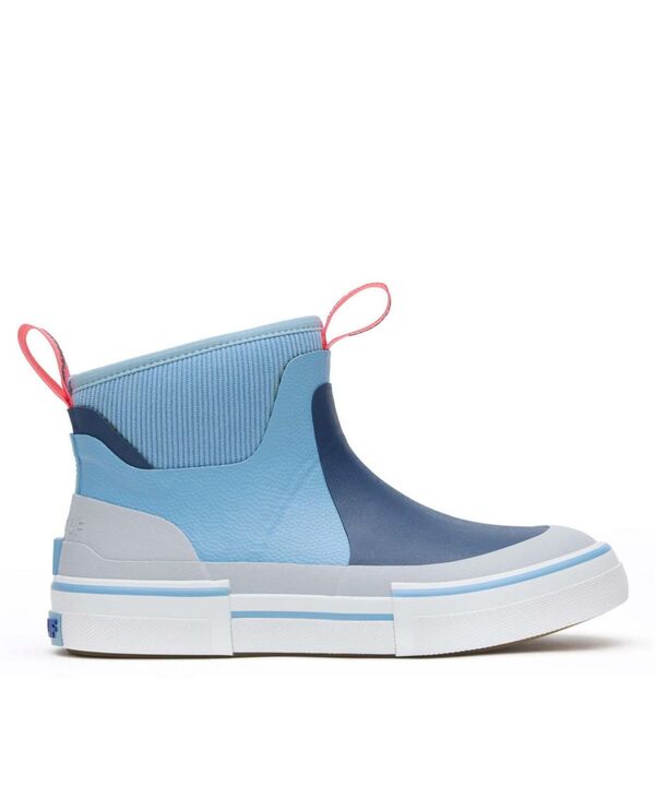 エクストラタフ レディース シューズ ブーツ・レインブーツ アンクル XTRATUF Women's Ankle Deck BootO Indigo glacier lake インディゴ｜ReVida 店