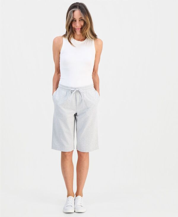 スタイルアンドコー レディース ボトムス カジュアルパンツ プチ ニット Style \u0026 Co Petite Knit Skimmer Pantslate Heather スレート