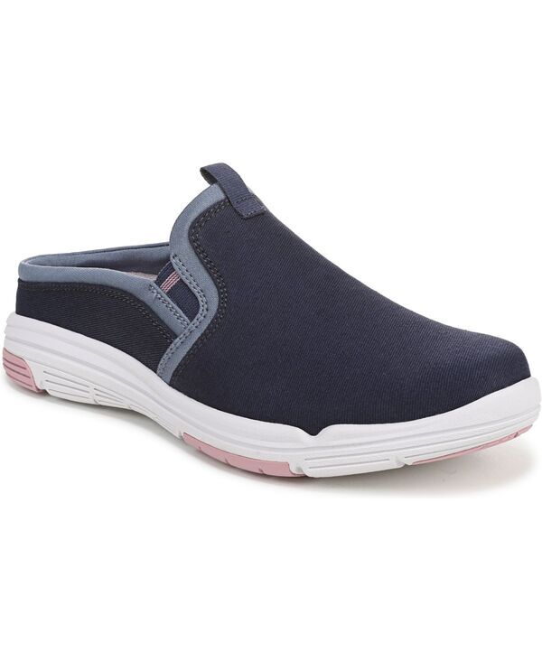 ライカ レディース シューズ スリッポン・ローファー Ryka Women's Anna Slip-On Mules Academy Blue Fabric ブルー