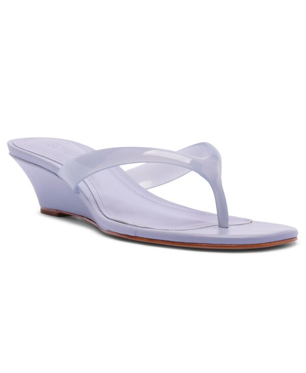 シュッツ レディース シューズ スリッポン・ローファー サンダル Schutz Women's Roslyn Slip-On Wedge Sandals Lavander Sky Translucido 27,820円