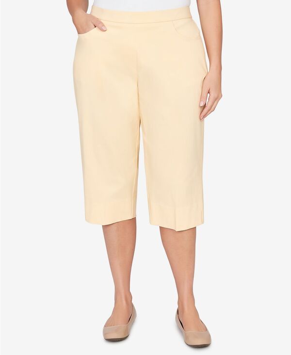 アルフレッド ダナー レディース ボトムス カジュアルパンツ プラスサイズ Alfredunner Plusize Classic Pastel Millenium Allure Clamdigger Pants Buttercup