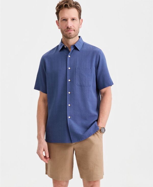 【送料無料】 クラブルーム メンズ シャツ トップス Men's Wicker Silk Weathered Indigo｜ReVida 店