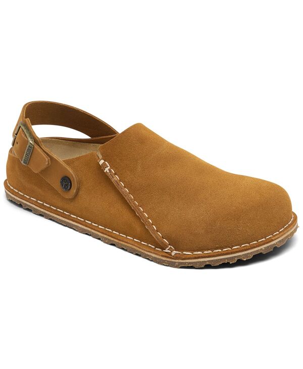 【送料無料】 ビルケンシュトック メンズ サンダル シューズ Men's Lutry 365 Suede Clogs from Finish Line Honey