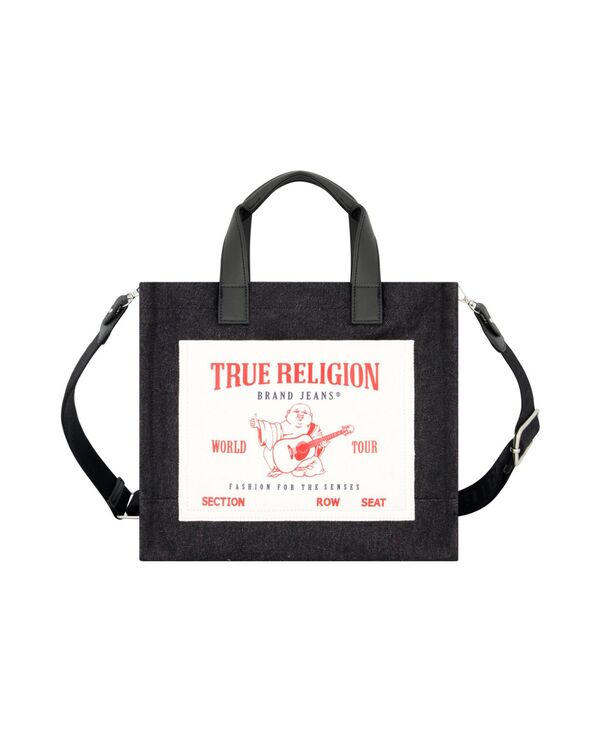 【送料無料】 トゥルーレリジョン レディース トートバッグ バッグ Women's medium Pocket Tote Bag Black