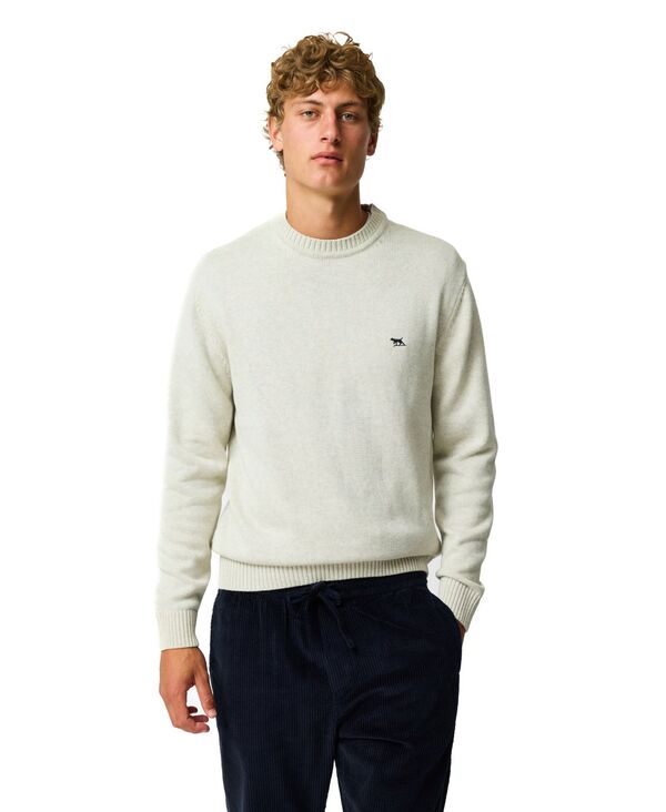 【貨物輸送無料】 ロッドアンドグン メンズ 編み物・プルオーバー アウター Men\u0027s Gunn Crew Neck Pullover Sweater Fog