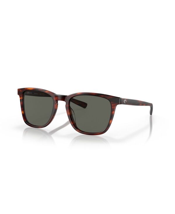 【貨物輸送無料】 コスタデルマール レディース サングラス・アイウェア 佩び物 Unisex Sullivan Polarized Sunglasses 6S2002 Matte Tortoise