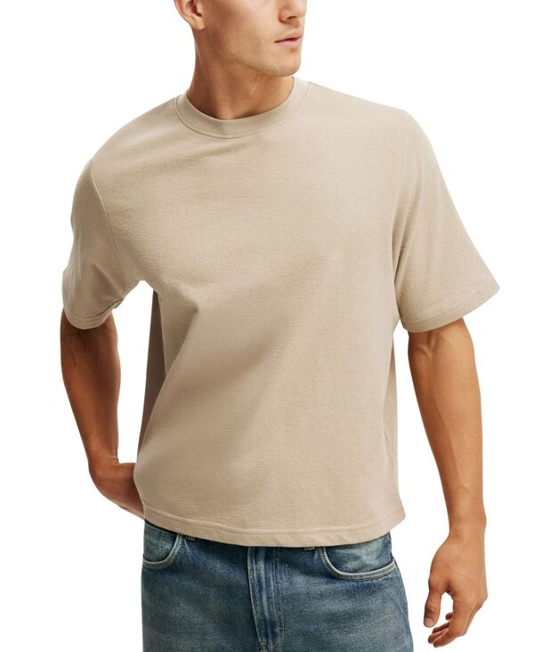 【送料無料】 コットンオン メンズ Tシャツ トップス Men's Short Sleeve T-Shirt Gravel stone terry
