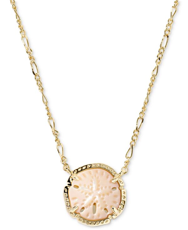 【送料無料】 ケンドラスコット レディース ネックレス・チョーカー・ペンダントトップ アクセサリー Sand Dollar Short Pendant Necklace 17-2/5" + 3" extender Natural Mother Of Pearl|ReVida 店
