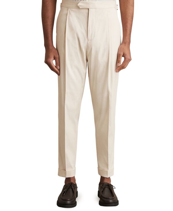 【送料無料】 レイス メンズ カジュアルパンツ ボトムス Men's Stretch-Cotton Tapered Pants Stone 42,480円