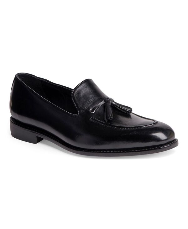 【送料無料】 アンソニー ヴィア メンズ スリッポン・ローファー シューズ Men's Kennedy Tassel Dress Loafer Medium Brown
