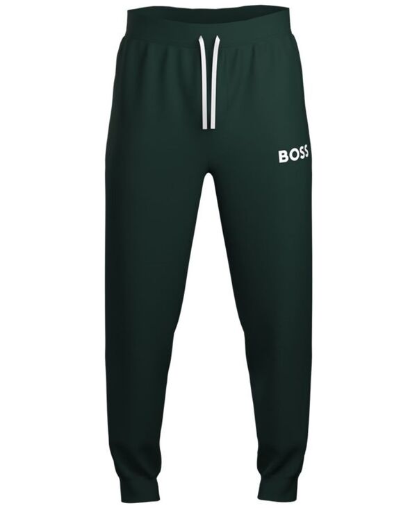 【送料無料】 ヒューゴボス メンズ カジュアルパンツ ボトムス Men's Logo Drawstring Sweatpants Open Grn